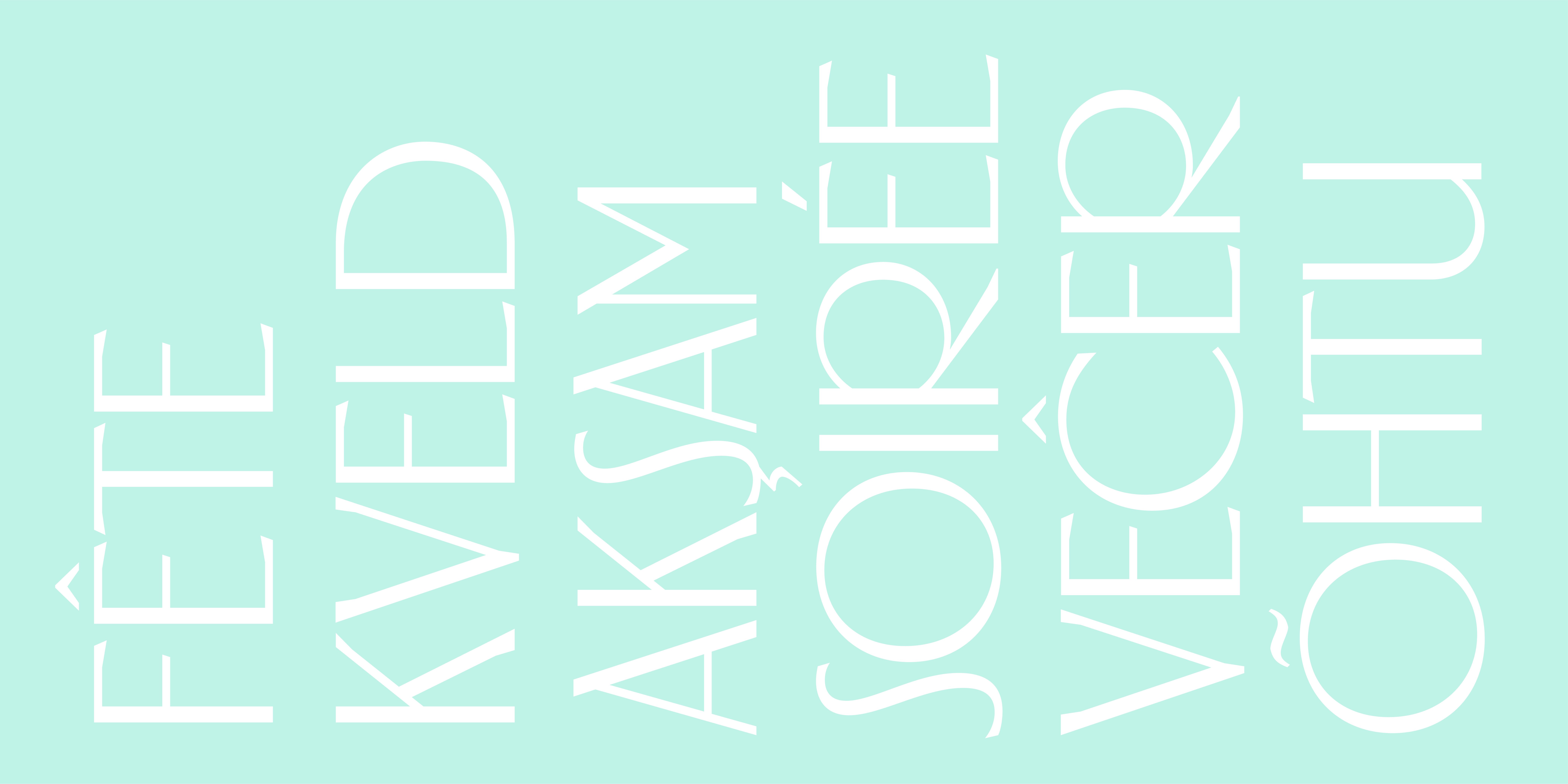 MuccaTypo Suffragette muccatypo-suffragette